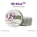 98 Alive Healing Cream container on a solid background